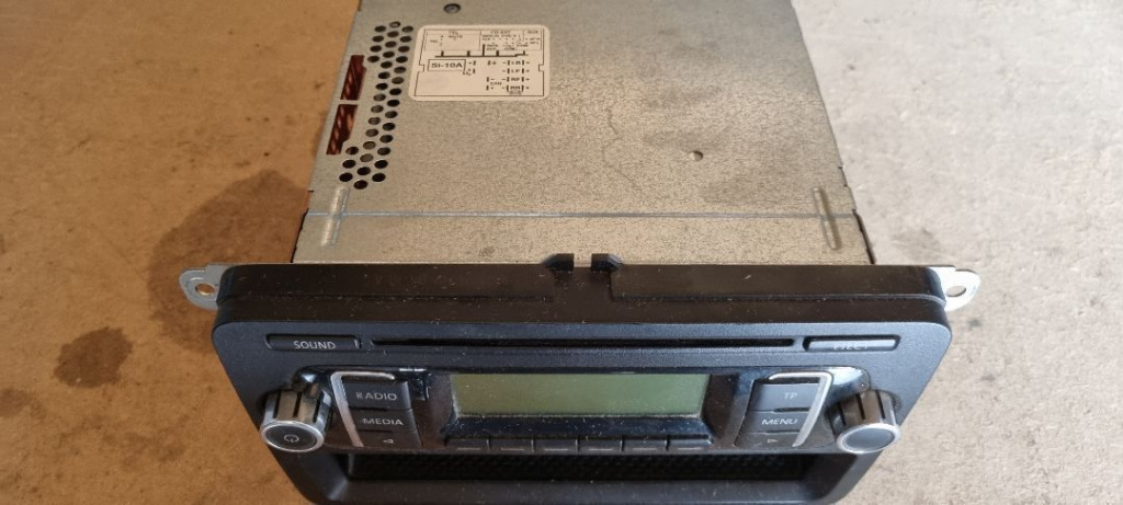 00568 Radio cd vw touran, golf 6 1k00351