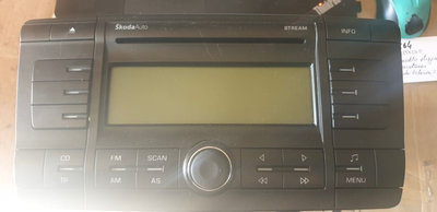 01505 Radio Cd Player Stream Skoda Octavia 2 1Z003