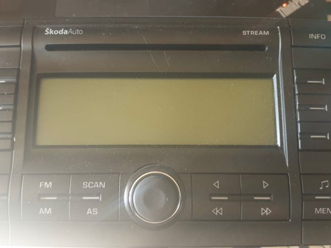 01505 Radio Cd Player Stream Skoda Octavia 2 1Z0035161B