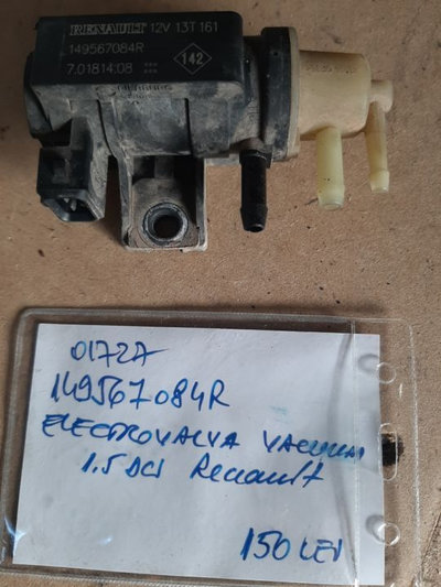 01727 Electrovalva vacuum 1.5 dci Renault