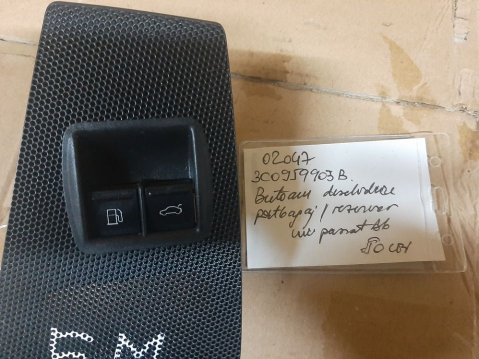 02047 05424 Butoane deschidere portbagaj / rezervor Vw Passat B6 3C0959903B