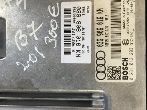 03g906016kn calculator audi b7 bnw