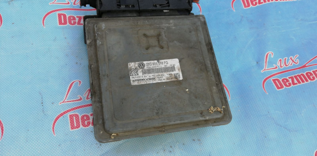 03g906018fg calculator motor ecu vw passat b6 2.0 tdi bkp 140cp