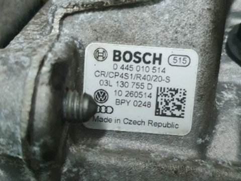03L130755D,0445010514 Pompa de inalta presiune Audi Q5 2.0 TDI tip motor CAG