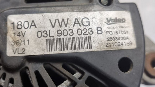 05908 Alternator 180A Passat B6 B7 CC 03