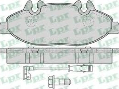 05p1228 placute lpr punte fata pt mercedes viano,vito