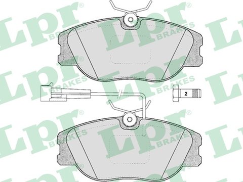 05p344 set placute fata lpr pt fiat tipo,croma,lancia dedra,thema