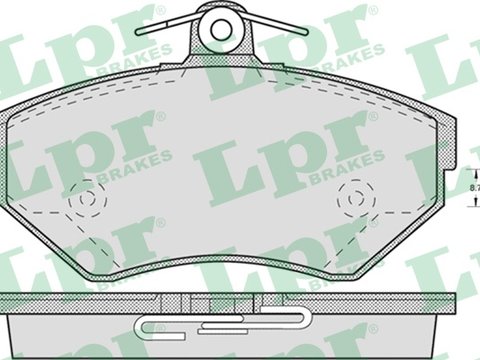 05p718 set fata lpr pt seat arosa(6h),cordoba(6k2),ibiza2(6k1),ibiza 3(6k1),inca(6k9)