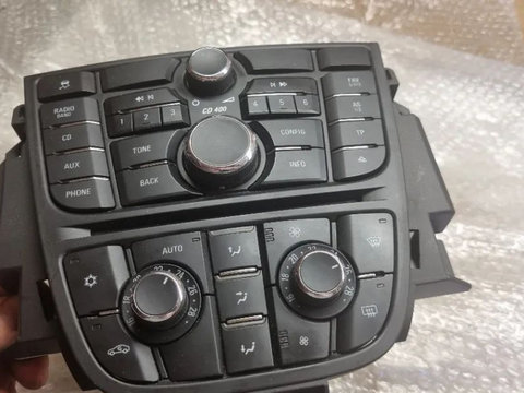 06492 Panou control radio OPEL astra j 13346050 13343707