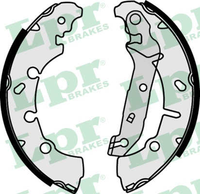 08200 set saboti lpr pt ford fiesta 4,fiesta 5,fusion,puma