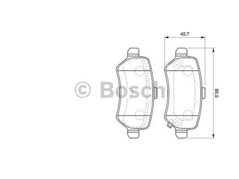 0986424646 SET BOSCH spate pt opel astra g ,astra h,zafira,combo