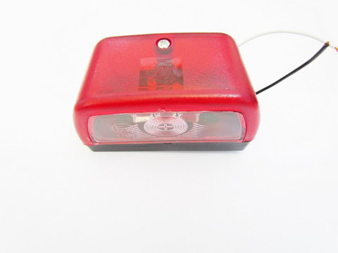 15x11 Lampa numar LED 12V cu pozitie rosie. AL-TCT-3746