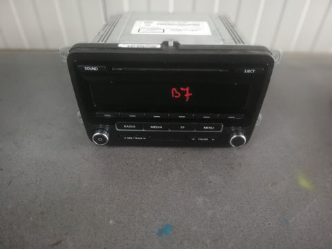 1K0035186AN Radio CD VW Passat B7 an 2011 2012 2013 2014