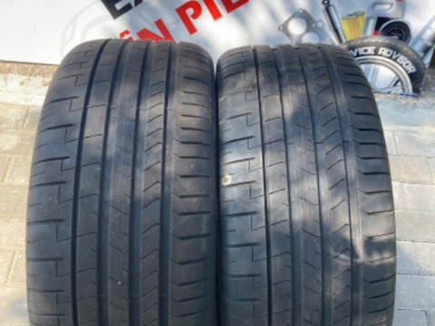 2 anvelope vara pe 21" pirelli pzero 255/35/21 98y dot 4421 profil 7mm