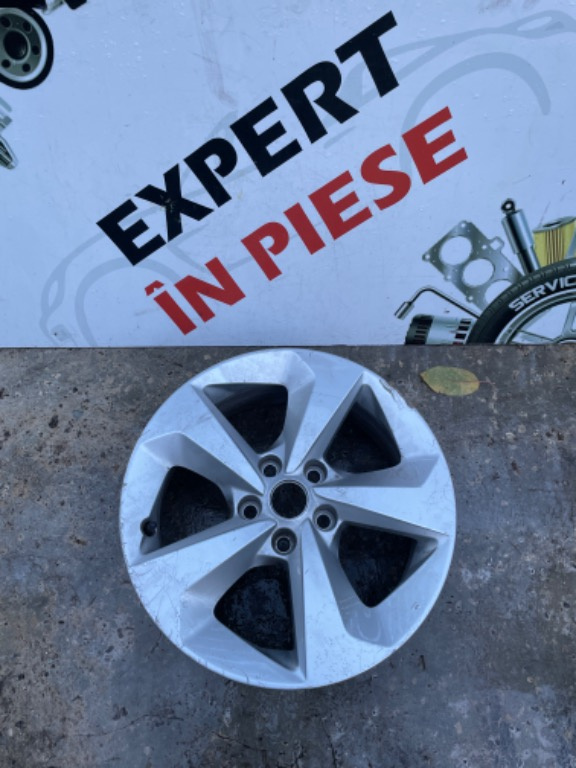 2 bucati Janta aliaj pe 17" originale nissan qashqai 5x114,3 7j et40 cod ni022