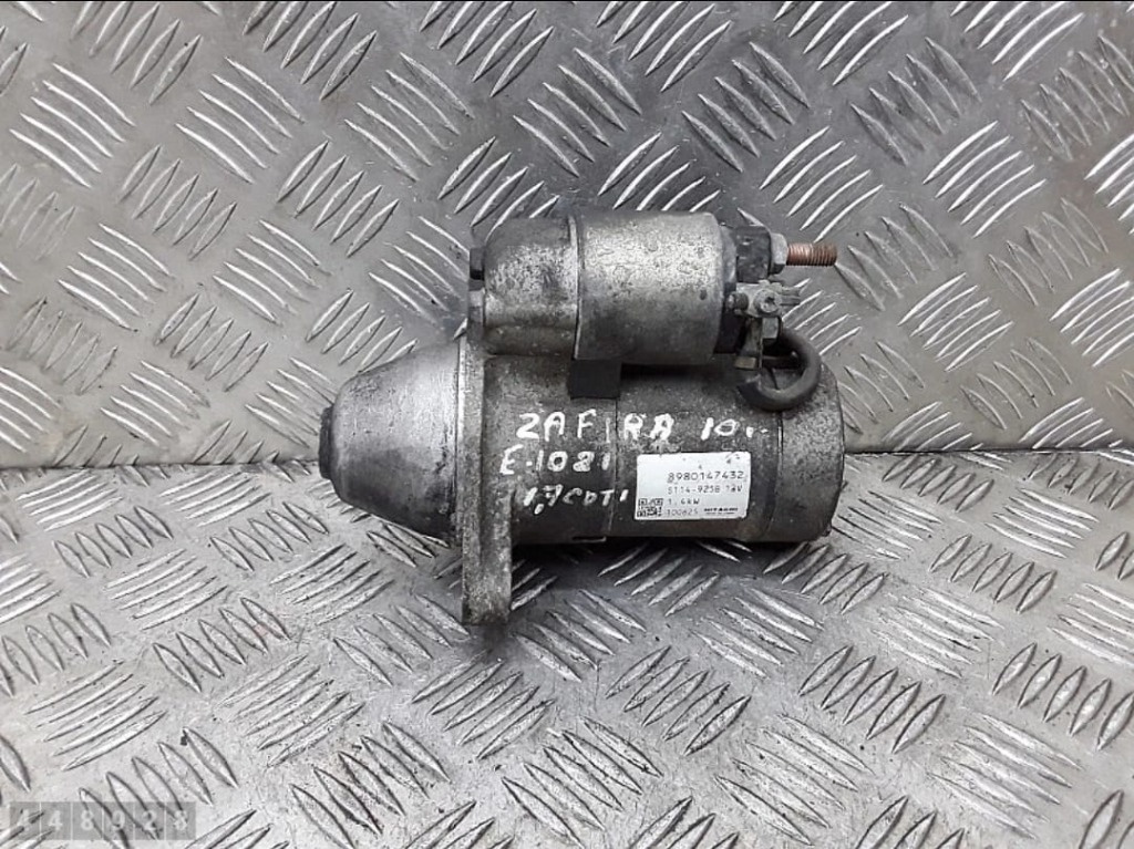 2015 Electromotor cod 8980147432 motor cod A17DTR pt Opel Zafira 1.7 CDTI 12v