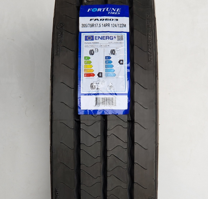 205/75 R17.5 Fortune, FAR 603 124/122M 14 PR, All Position Hybrid Directie Remorca, M+S 205 75 17.5 Anvelope, Cauciucuri, Tires, Reifen, Gumiabroncs