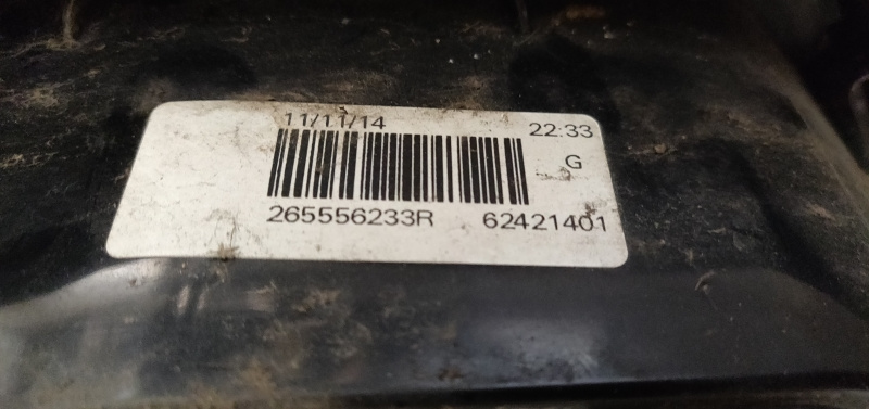 265556233R Lampa Stop Spate Stanga Oe Dacia Logan 2 2012-2017