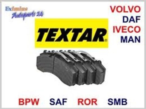 2920202 set placute textar spate pt erf,iveco