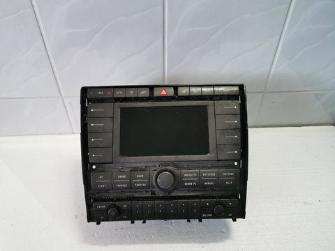 3D0035007 Navigatie / Radio / CD Player / Panou Climatronic Volkswagen Phaeton