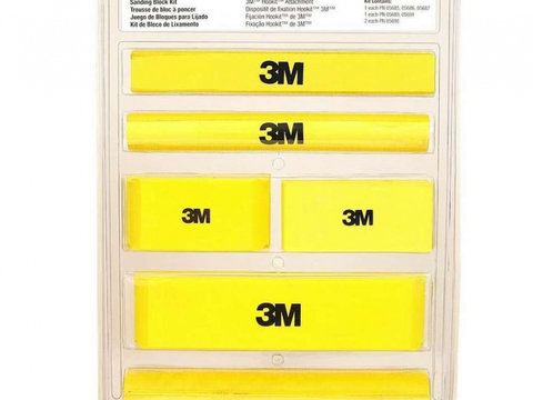 3M Set Blocuri Slefuit Hookit Sanding Block Kit 056843M