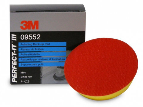 3M Taler Polisare Suport Burete Polish Perfect It III Polishing Back-Up Pad Quick Connect 125MM M14 09552