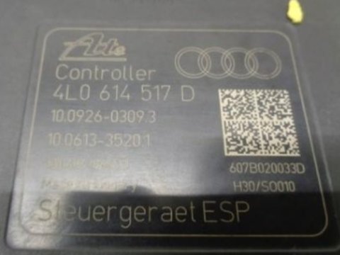 4L0614517D pompa modul abs Audi Q7 Motor 3.0tdi 233cp 2007 BUG