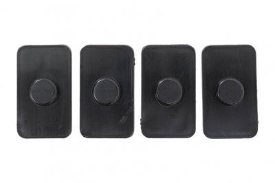 4x Capac Orificiu Senzori Parcare PDC 18 mm compat