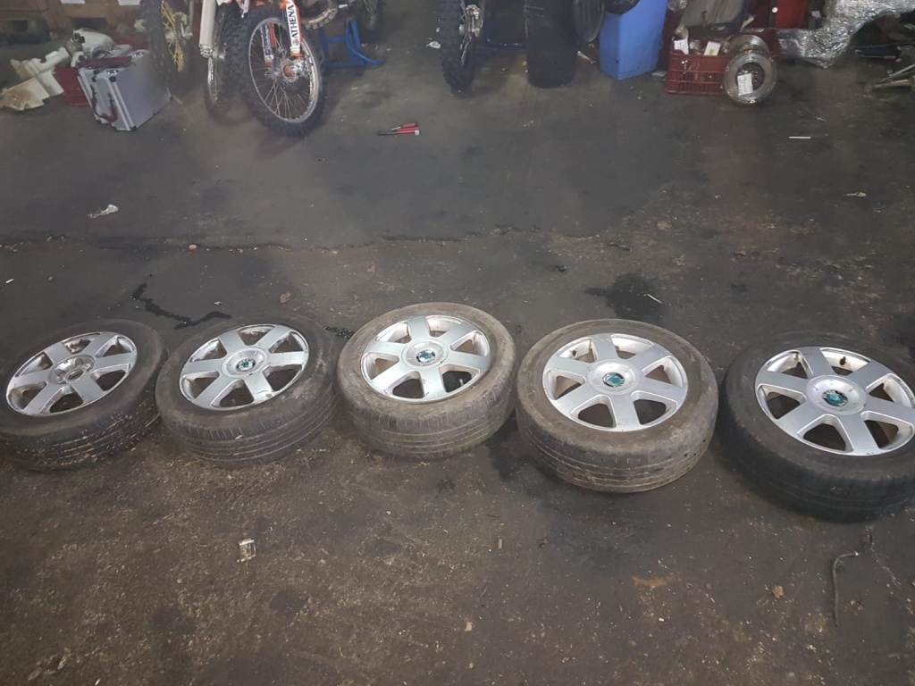 5 JANTE ALIAJ ORIGINALE SKODA OCTAVIA 2 PE 16