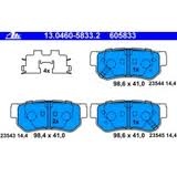 605833 ate punte spate pt hyundai,kia pt modelele cu abs