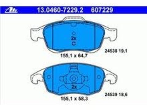 607229 set ate punte fata pt citroen c4,peugeot 5008