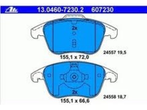 607230 set ate punte fata pt citroen c4,peugeot 5008 monovolum