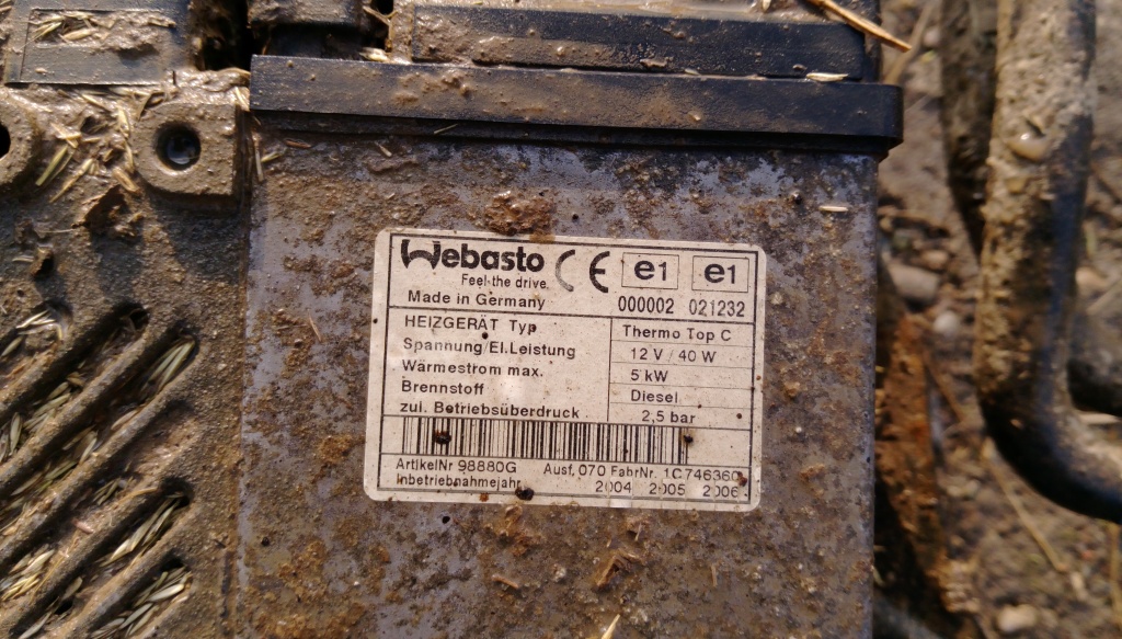 66724B 000002 021232 WEBASTO BMW 5 (E39) 2.5 d, 16