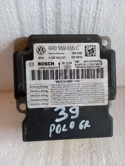 [6R0959655J] Calculator airbag VW Polo 6R 2011