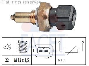 7.3272 senzor temperatura lichid racire facet pt bmw