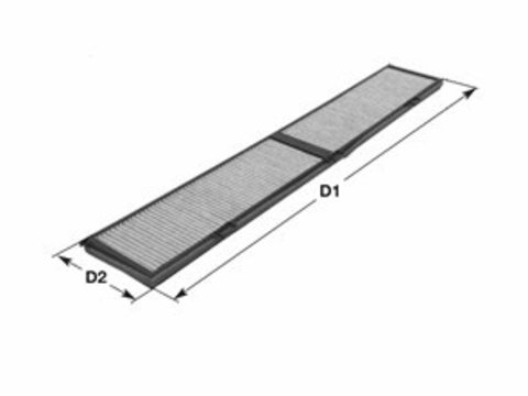 83318/1 filtru carbon activ unix pt bmw seria 1,3,x1