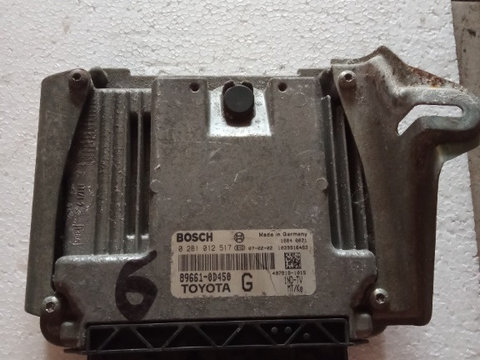 [ 89661-0D450 / 0281012517 ] Calculator motor / ECU Toyota Yaris 2007 1.4 diesel
