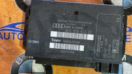 8E0959433BC calculator confort Audi A4 B