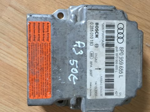 8p0959655l calculator airbag audi a3 8p