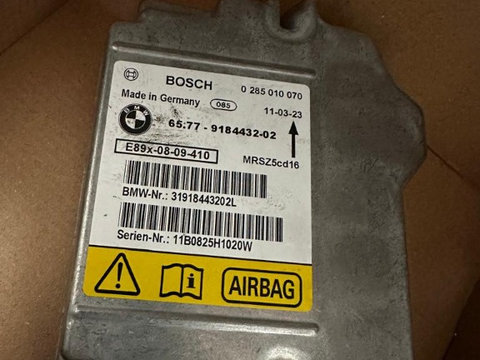 9184432 CALCULATOR AIRBAG SERIA 1 E87