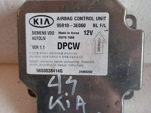 [ 95910-3E060 ] Calculator airbag Kia Sorento 2007