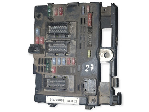 9651196780A Modul BSI Citroen C5 (RC) 1.6 HDI 9HZ Fab: 2004 - Prezent