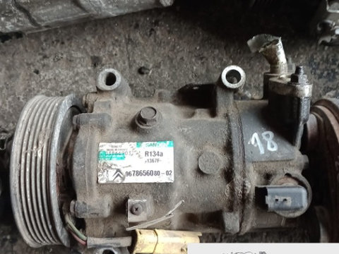 9678656080 Compresor clima AC Peugeot 207 1.6 d cod 9678656080