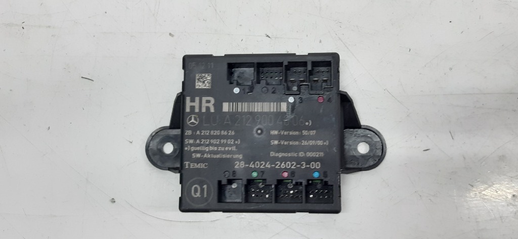 A2129004006 Modul / Calculator Confort Usa Spate Dreapta Mercedes E Class W212