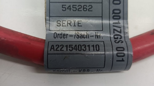 A2215403110 Cablu Pozitiv Baterie Merced
