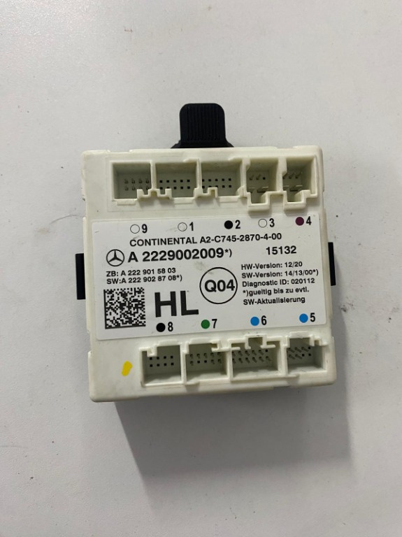 A2229002009 CALCULATOR / MODUL USA STANGA SPATE MERCEDES S W222/ C W205