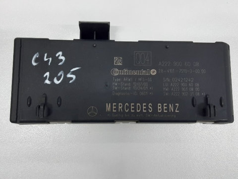 A2229006008 Modul/Calculator Portbagaj/Haion Electric Mercedes C Class W205 / S W222 / S C217