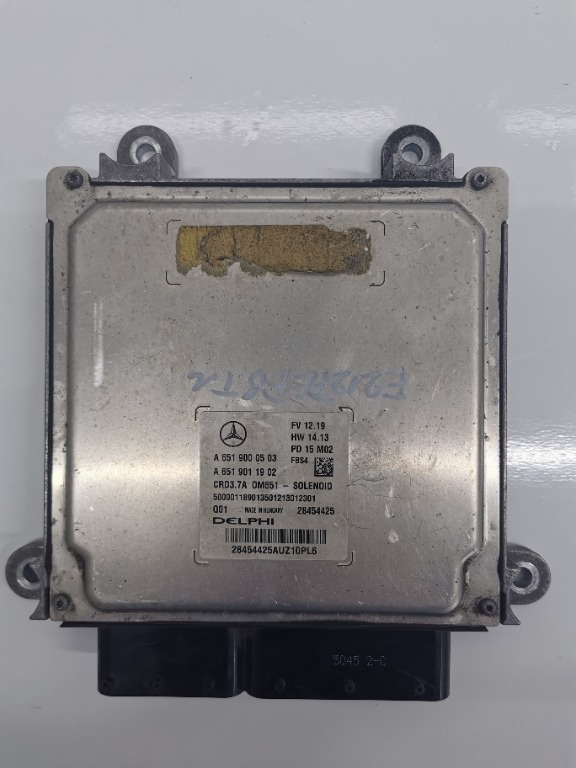 A6519000503 / a6519011902 ecu motor/ calculator motor mercedes e220 w212 facelift 2.2d euro 6