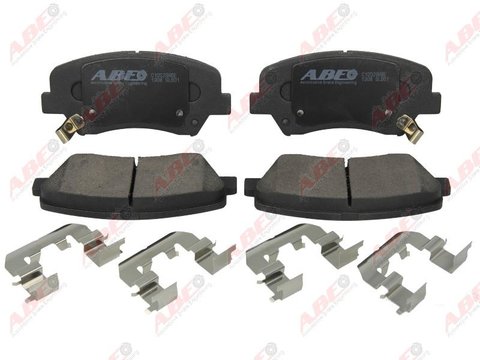 Abe set placute frana fata pt kia rio 3,sorento 2,cee d dupa 2009-