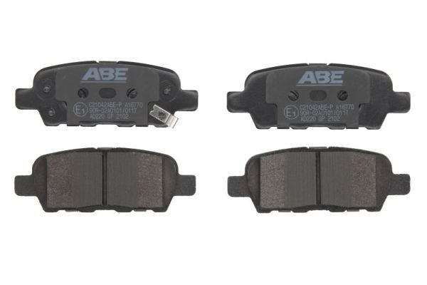 ABE set placute frana,frana disc C21042ABE-P monta